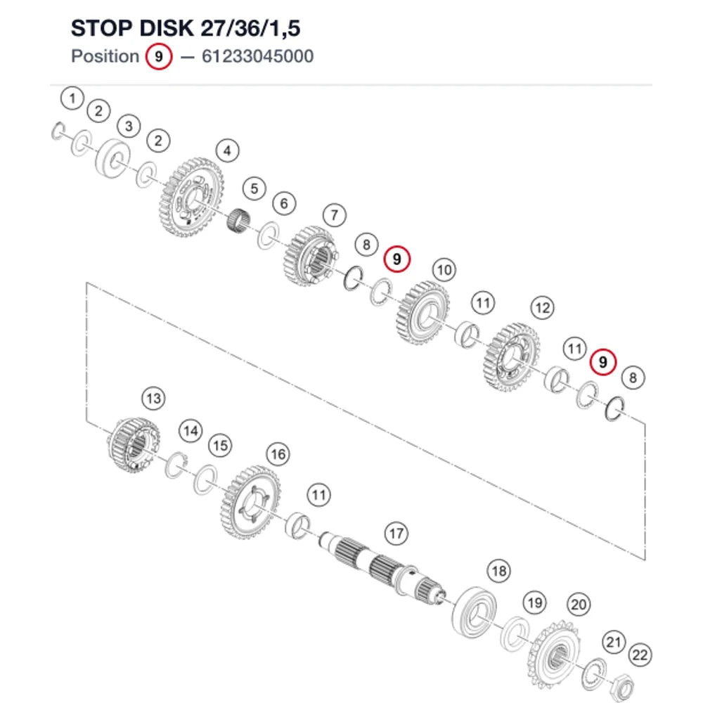 STOP DISK 27/36/1,5