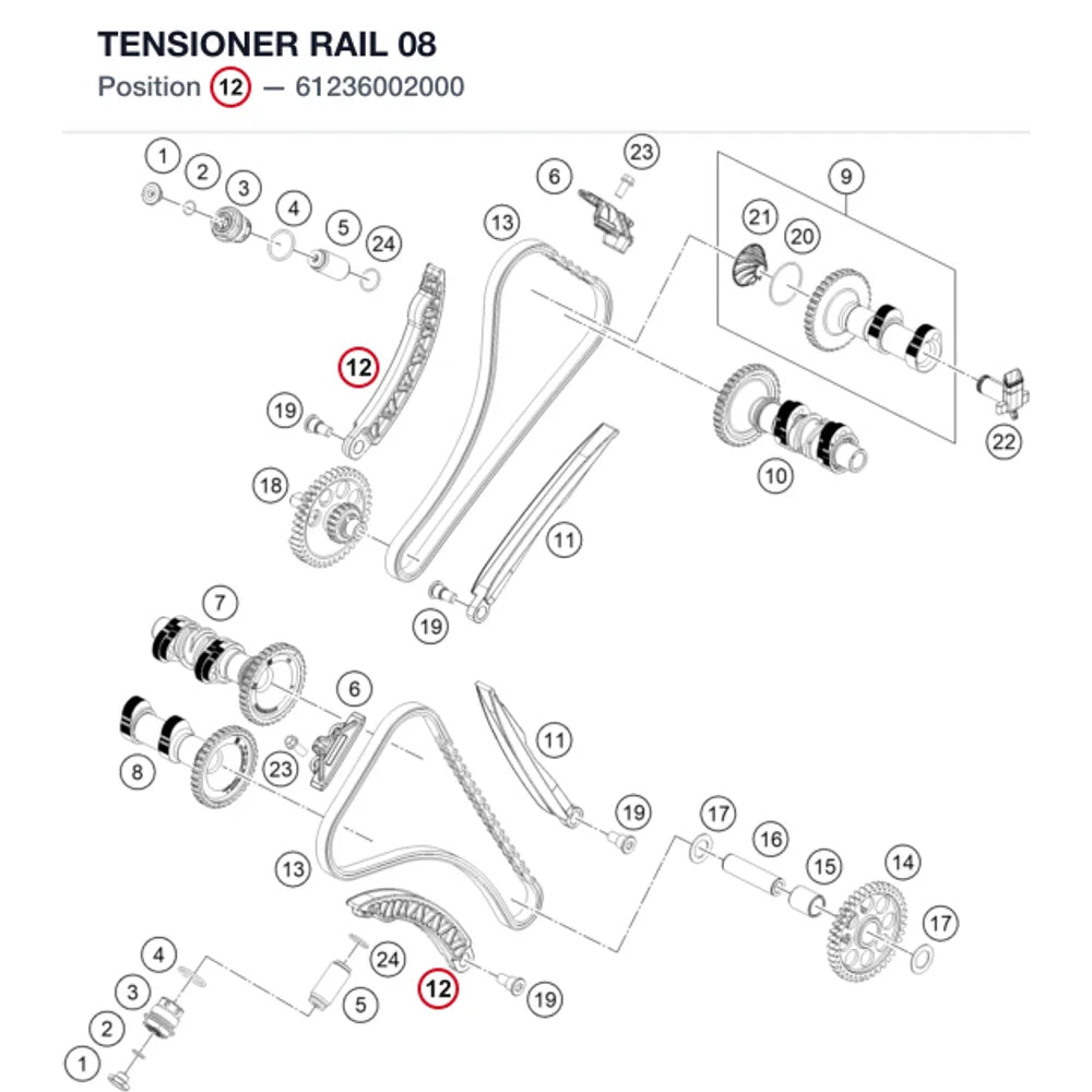 TENSIONER RAIL              08