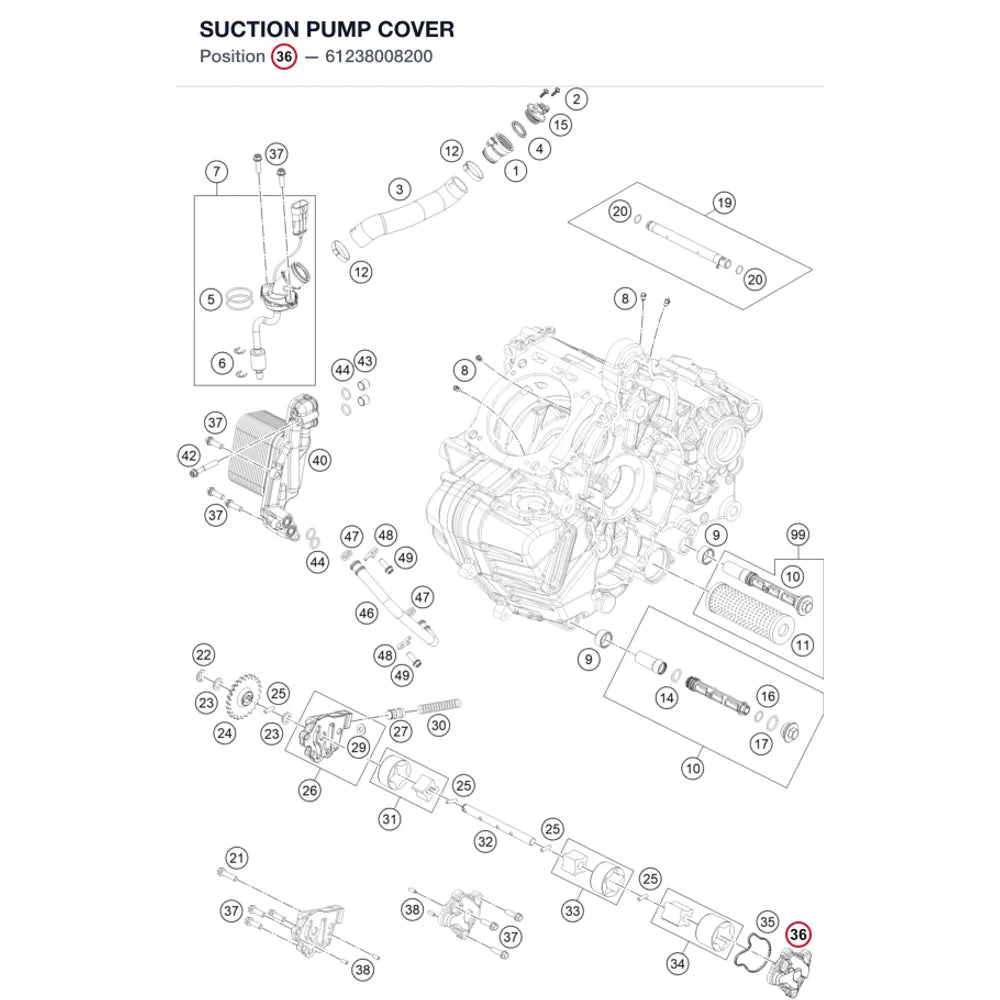 SUCTION PUMP COVER