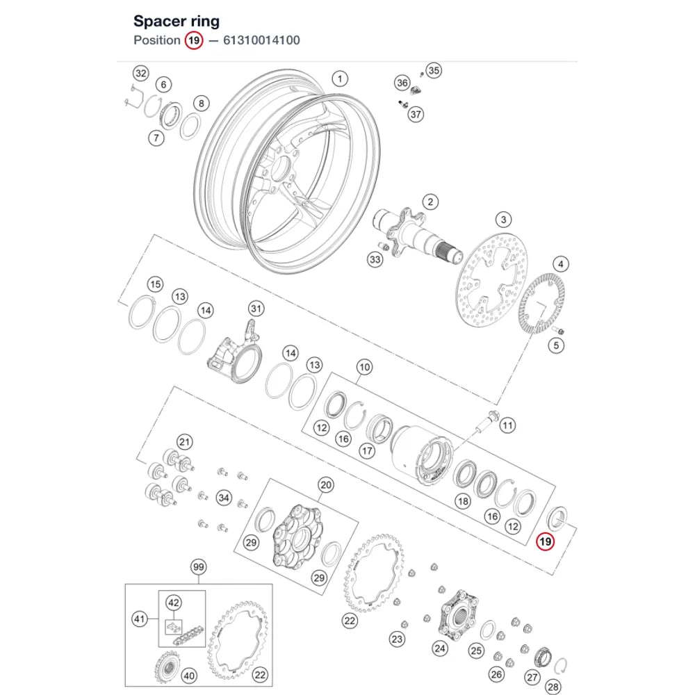 Spacer ring