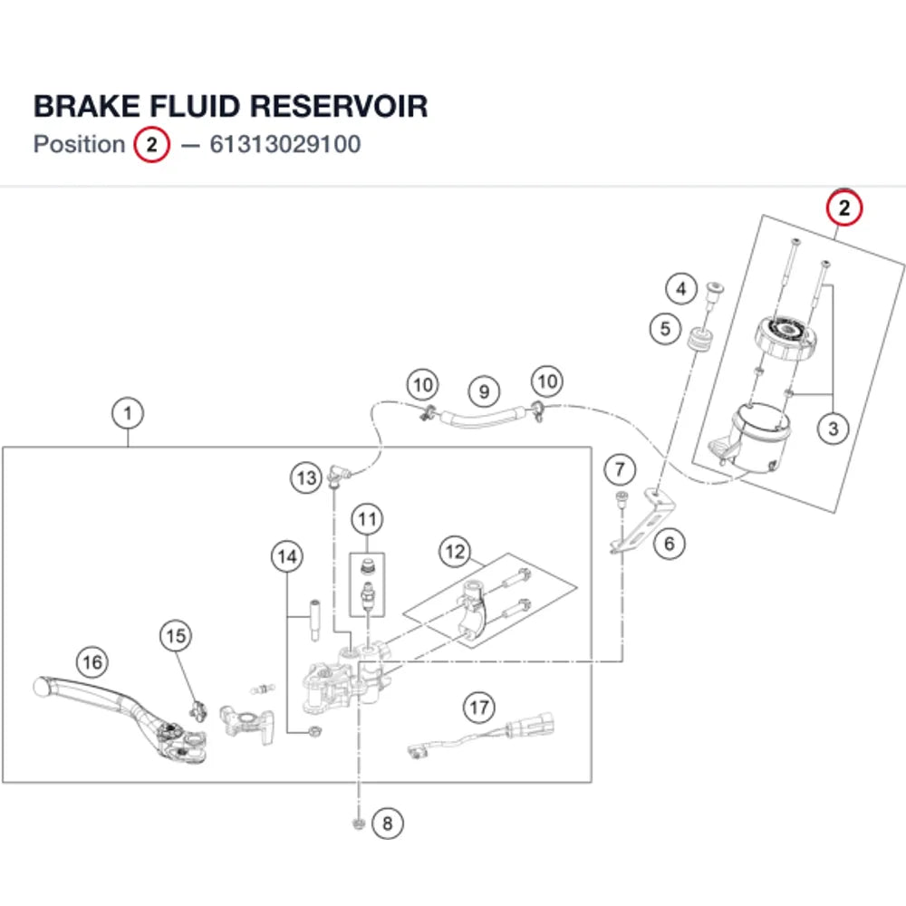 BRAKE FLUID RESERVOIR
