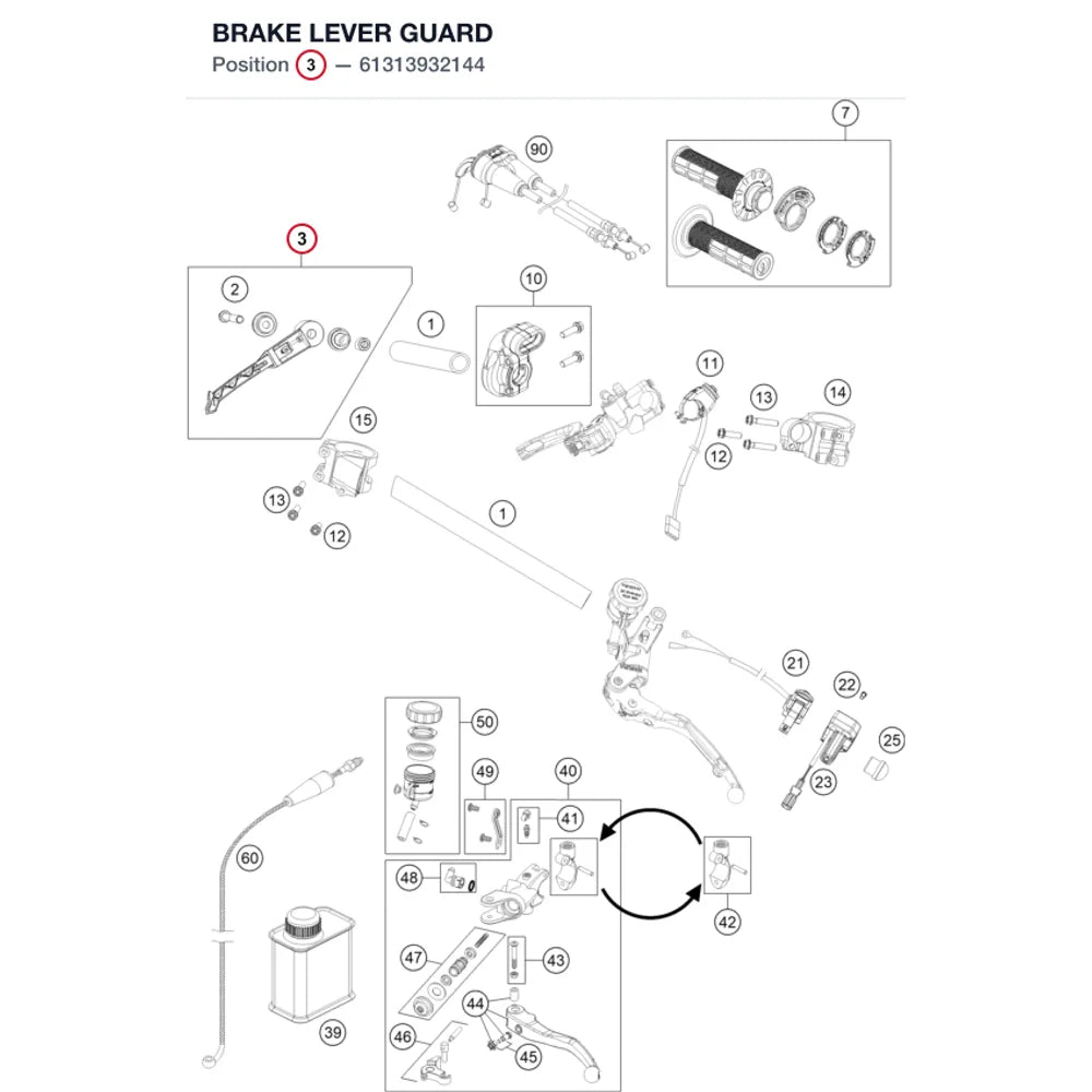 BRAKE LEVER GUARD