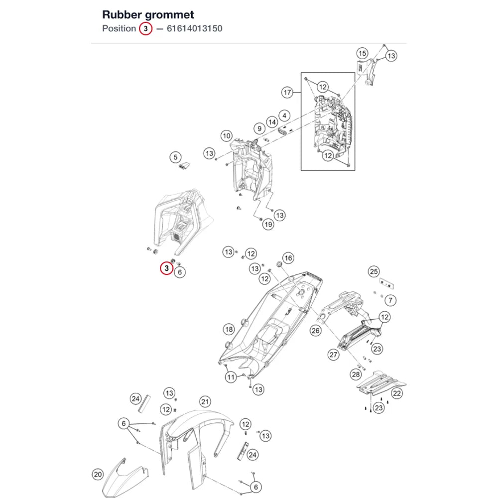 Rubber grommet