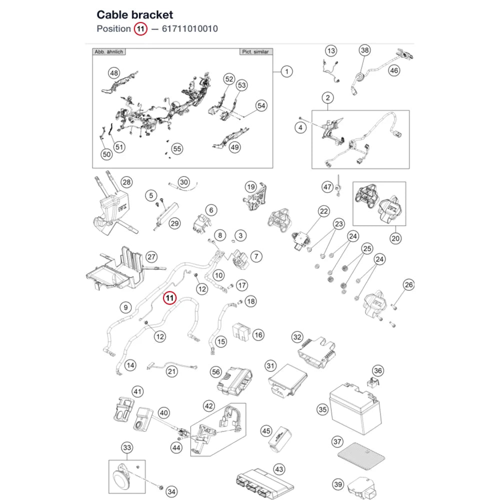 Cable bracket