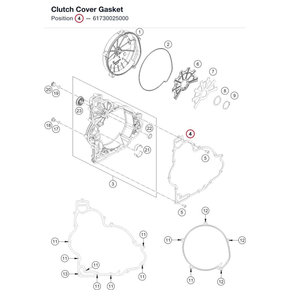 Clutch Cover Gasket