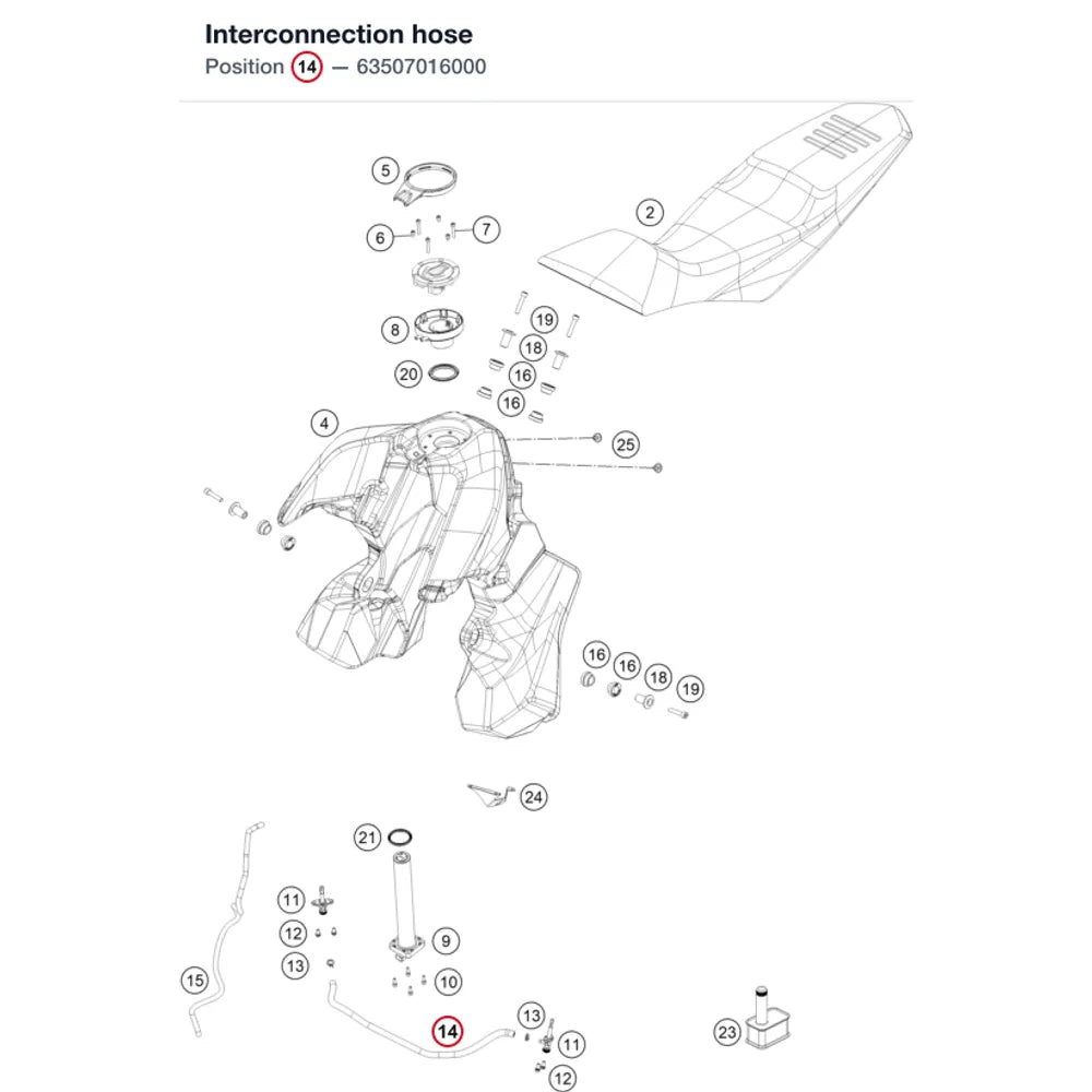 Interconnection hose