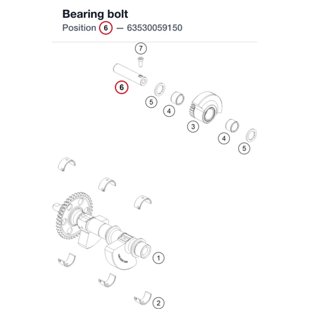 Bearing bolt