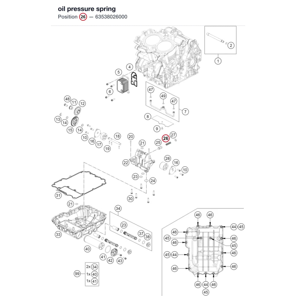 oil pressure spring