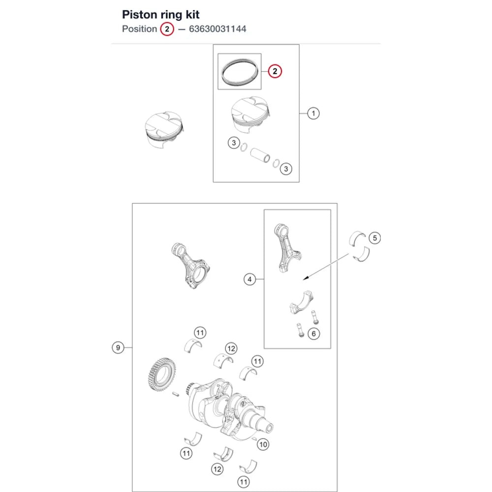 Piston ring kit