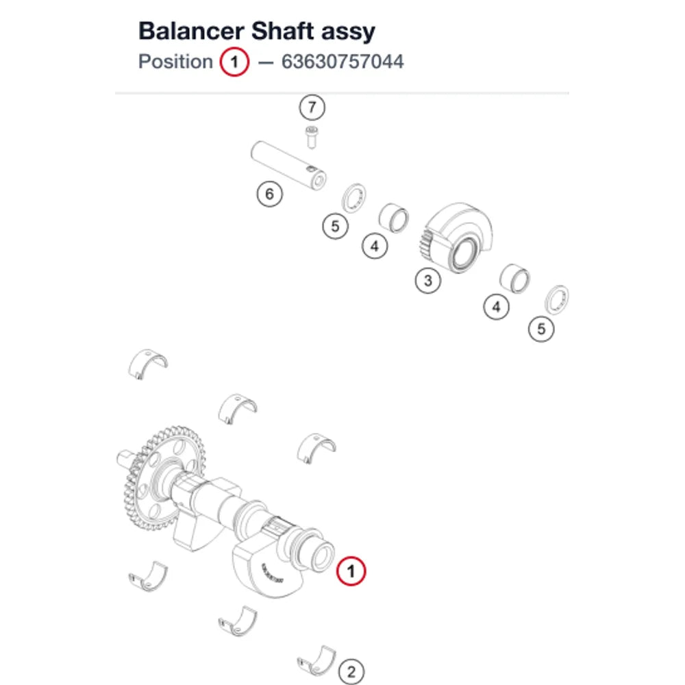Balancer Shaft assy