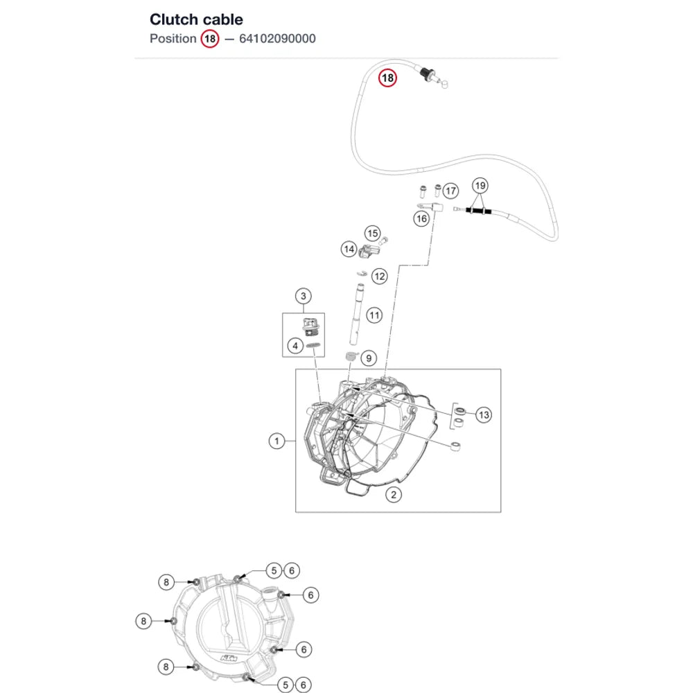 Clutch cable