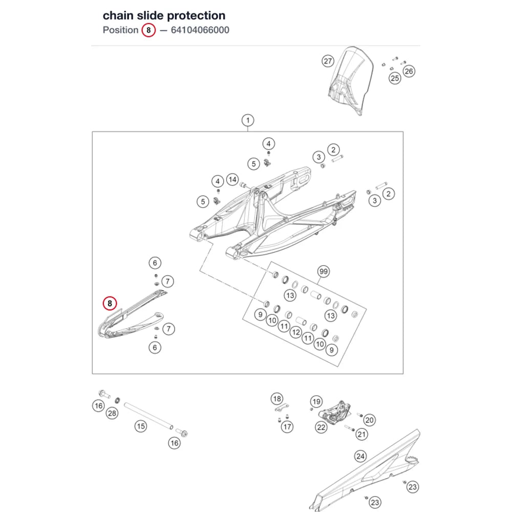 chain slide protection