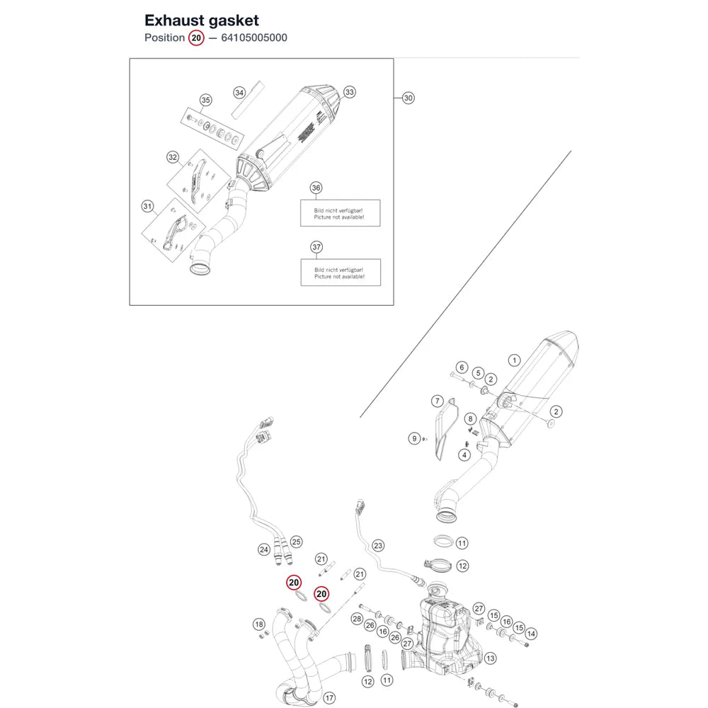 Exhaust gasket
