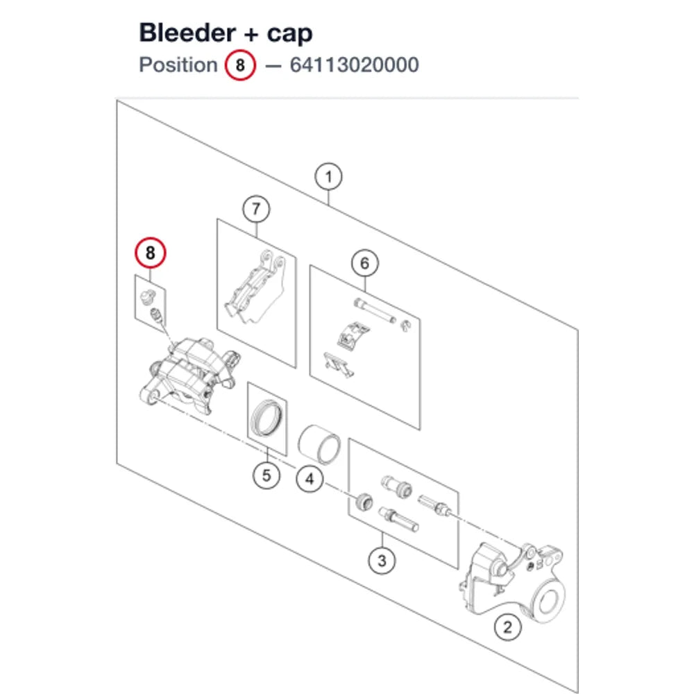 Bleeder + cap