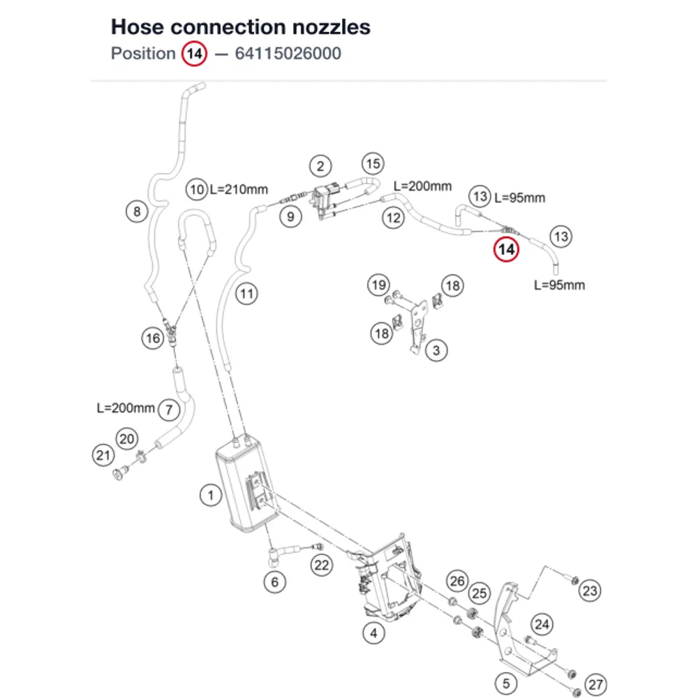 Hose connection nozzles