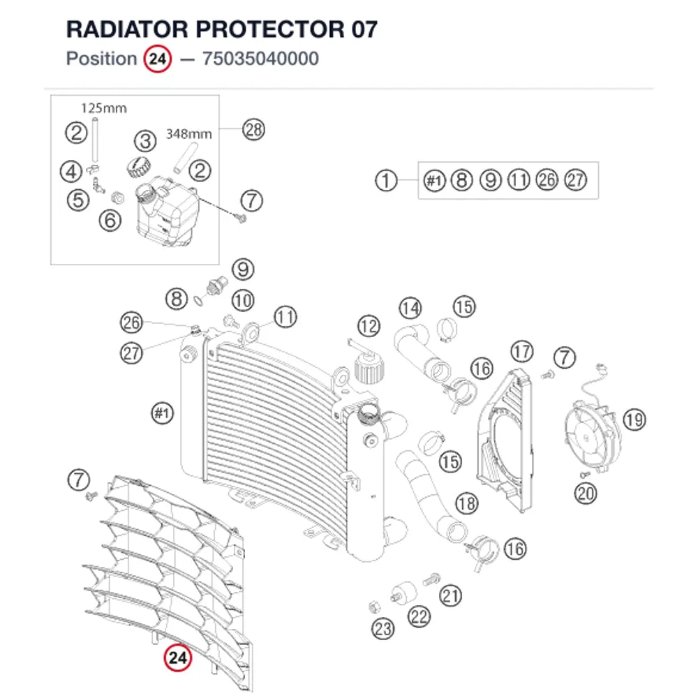 RADIATOR PROTECTOR          07