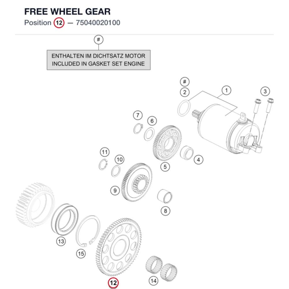 FREE WHEEL GEAR