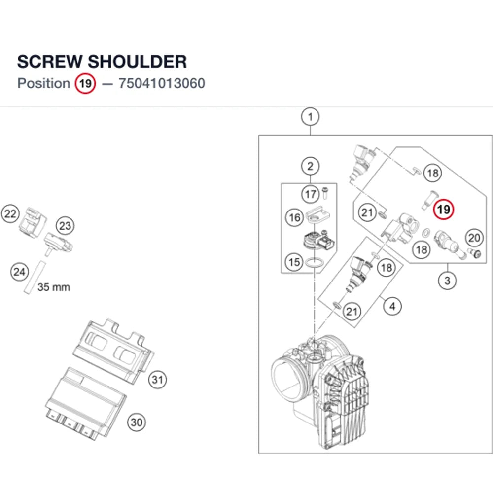 SCREW SHOULDER