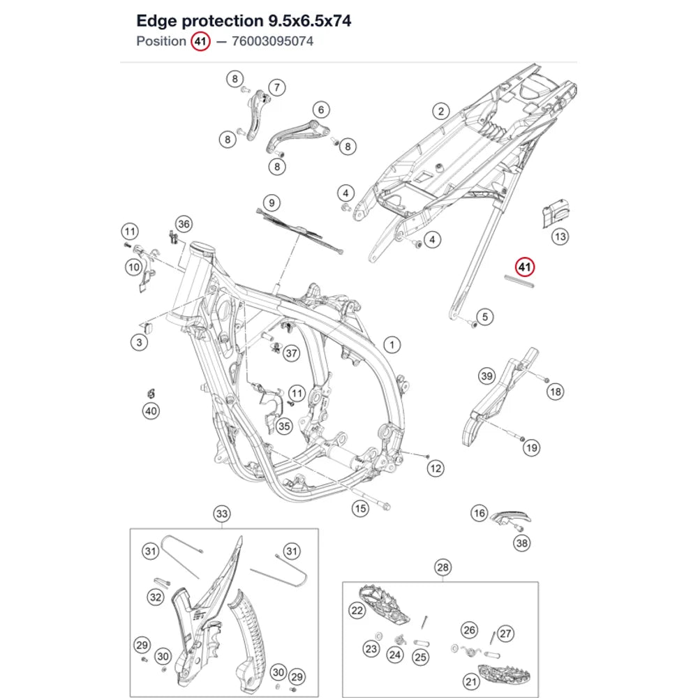 Edge protection 9.5x6.5x74