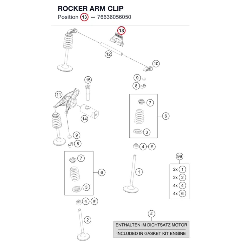 ROCKER ARM CLIP