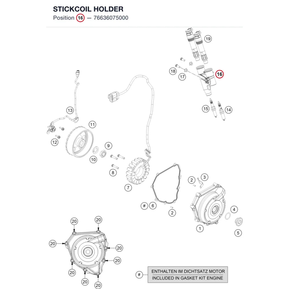 STICKCOIL HOLDER