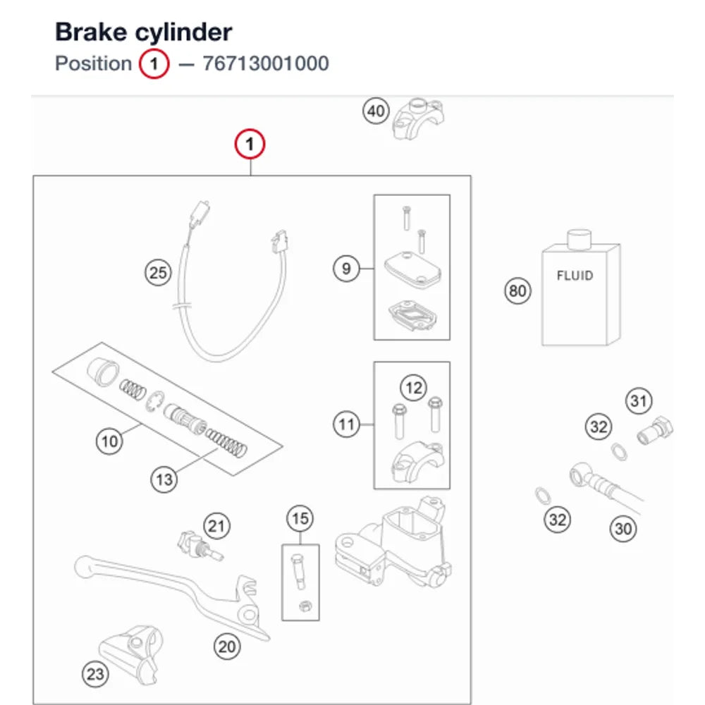 Brake cylinder