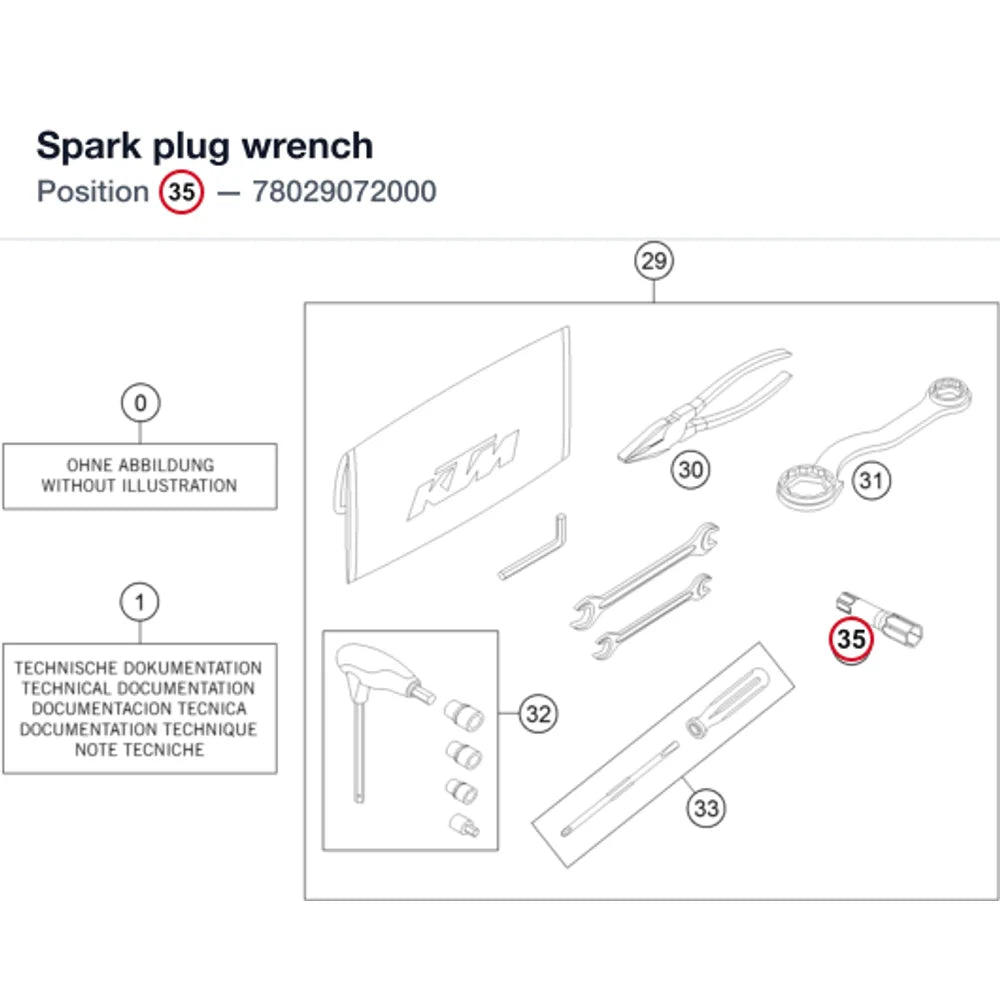 Spark plug wrench