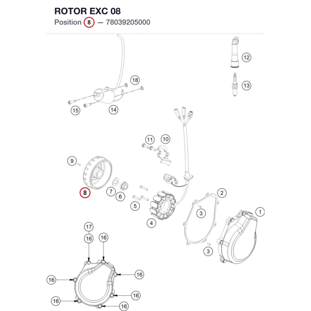 ROTOR EXC                   08