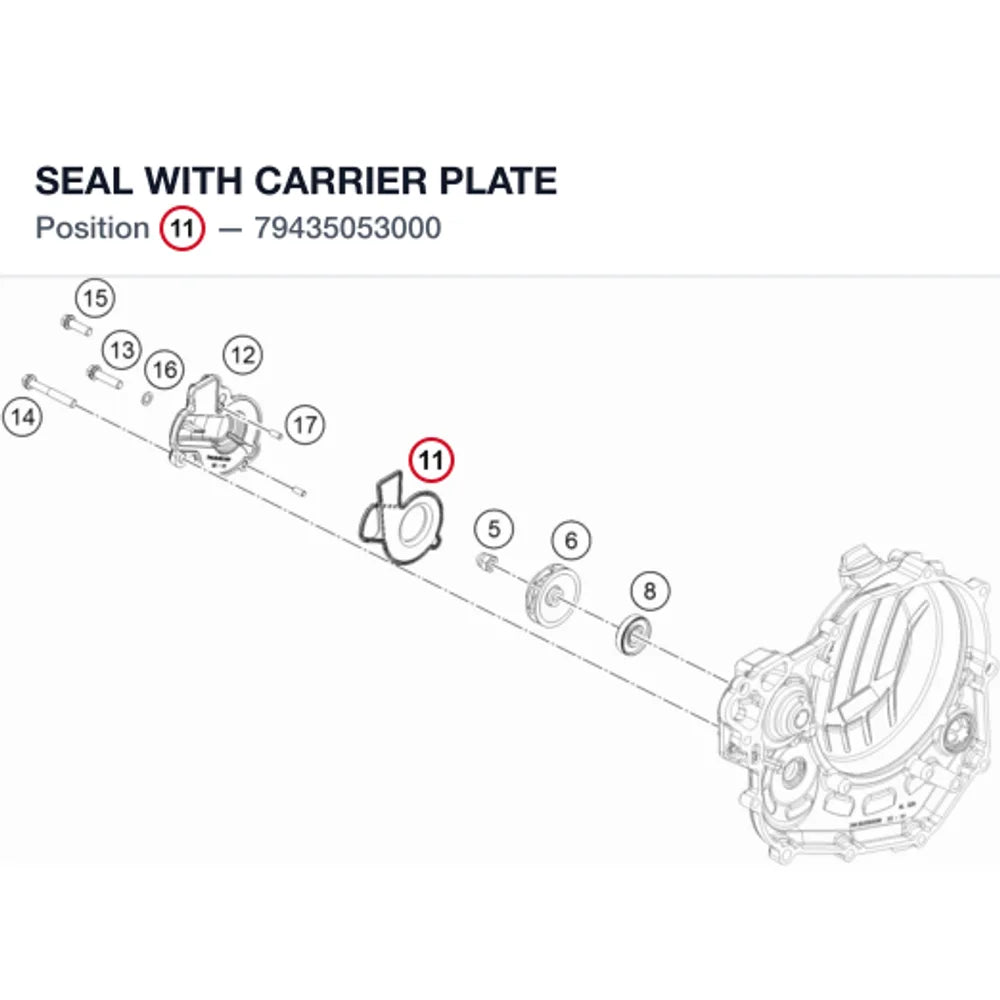 SEAL WITH CARRIER PLATE