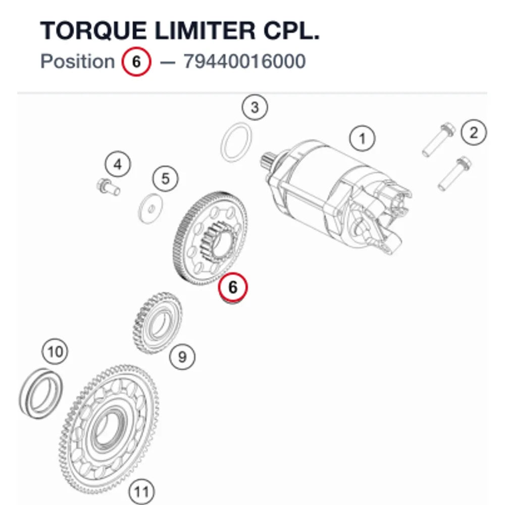 TORQUE LIMITER CPL.