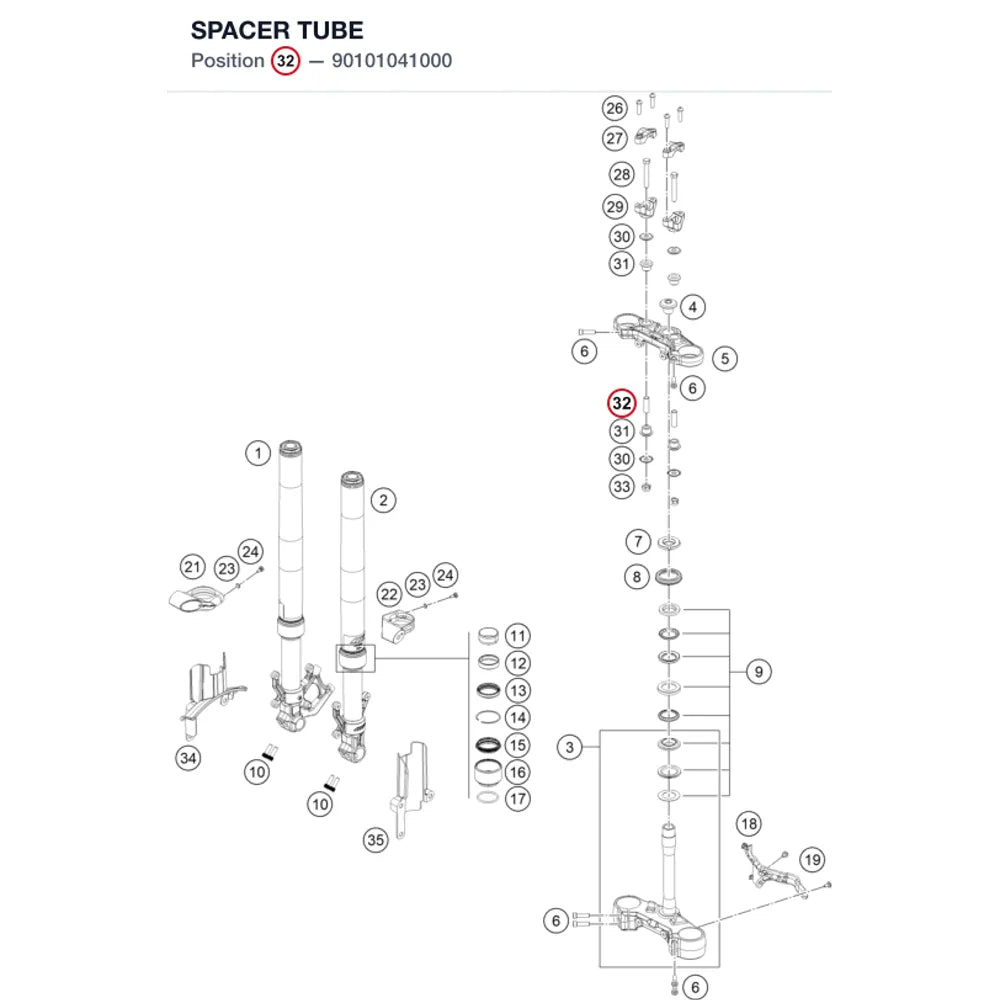 SPACER TUBE