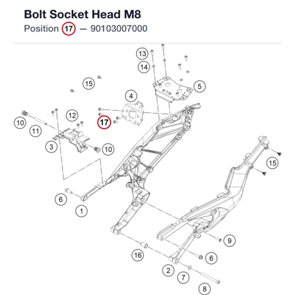Bolt Socket Head M8