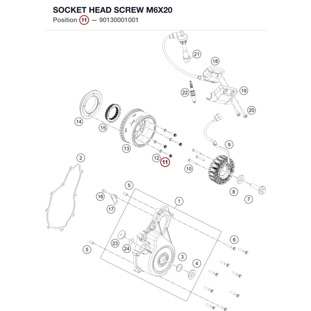 SOCKET HEAD SCREW M6X20