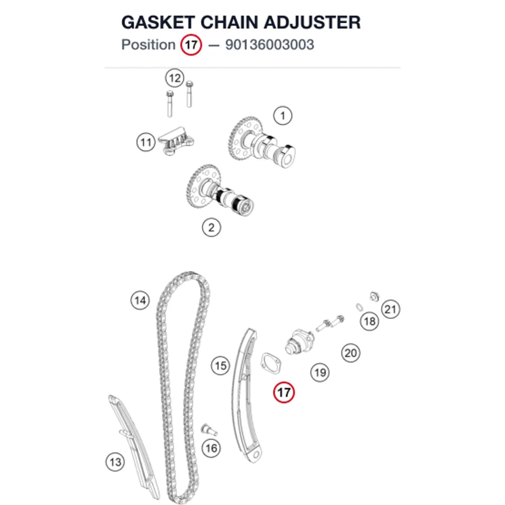 GASKET CHAIN ADJUSTER