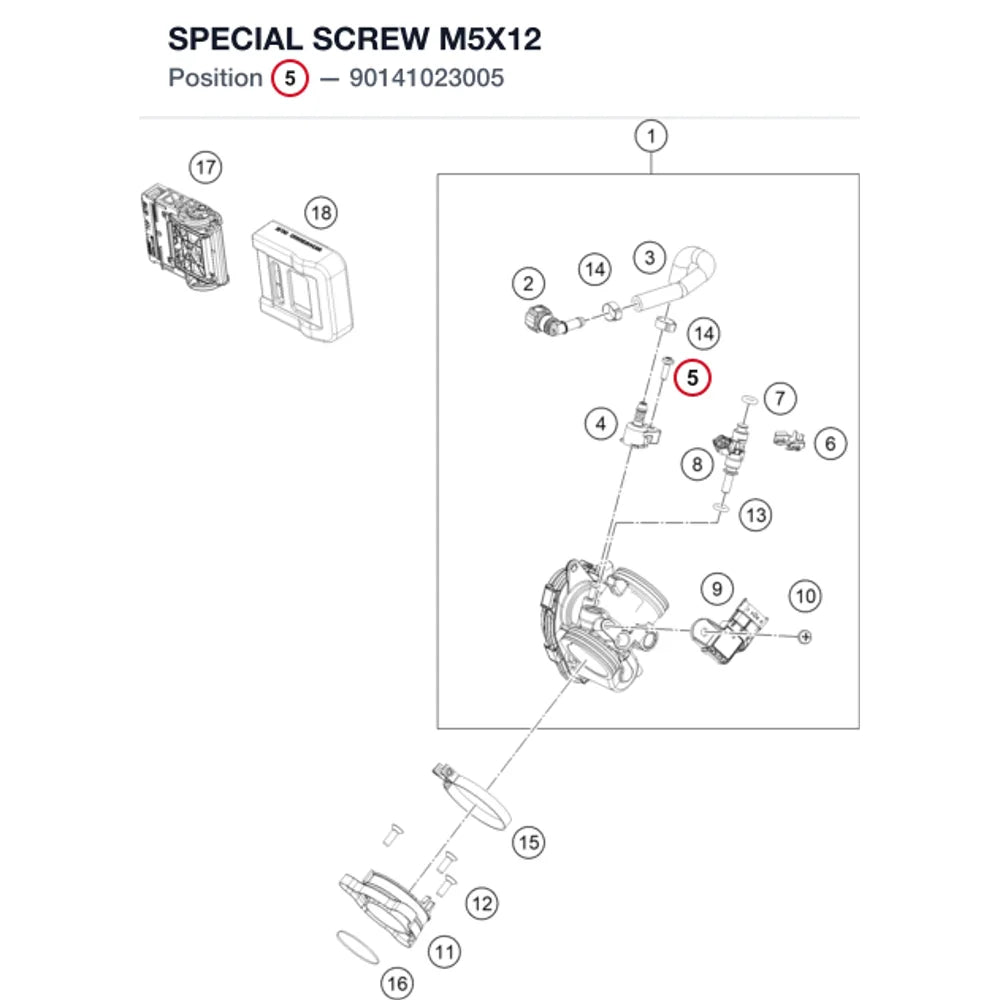 SPECIAL SCREW M5X12
