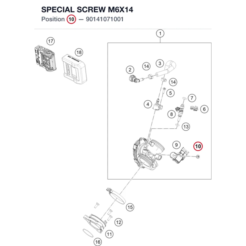SPECIAL SCREW M6X14