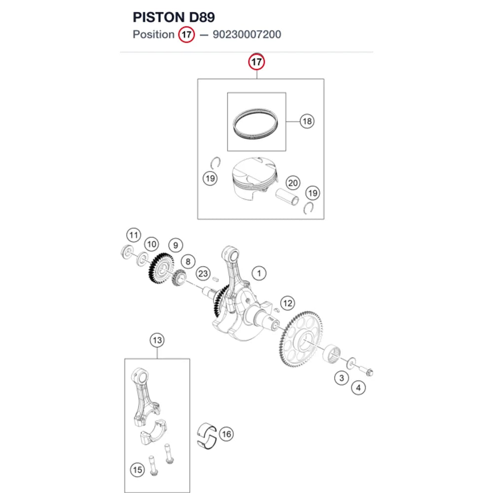 PISTON D89