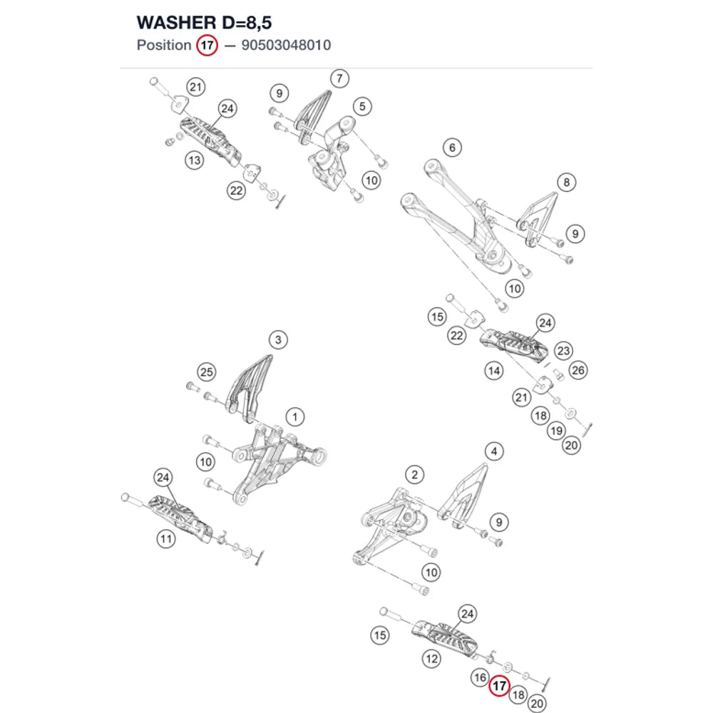 WASHER D=8,5
