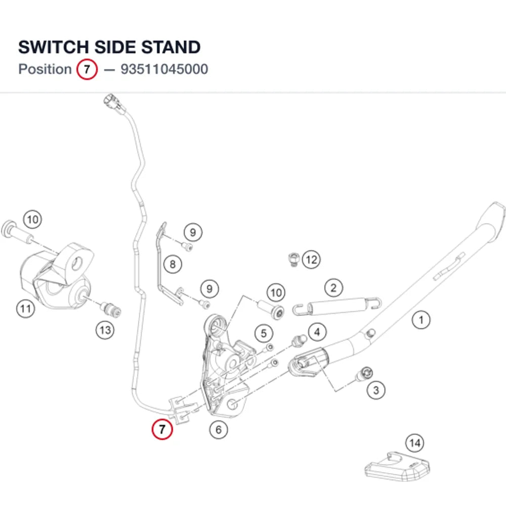 SWITCH SIDE STAND