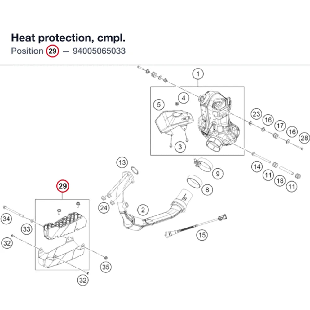Heat protection, cmpl.