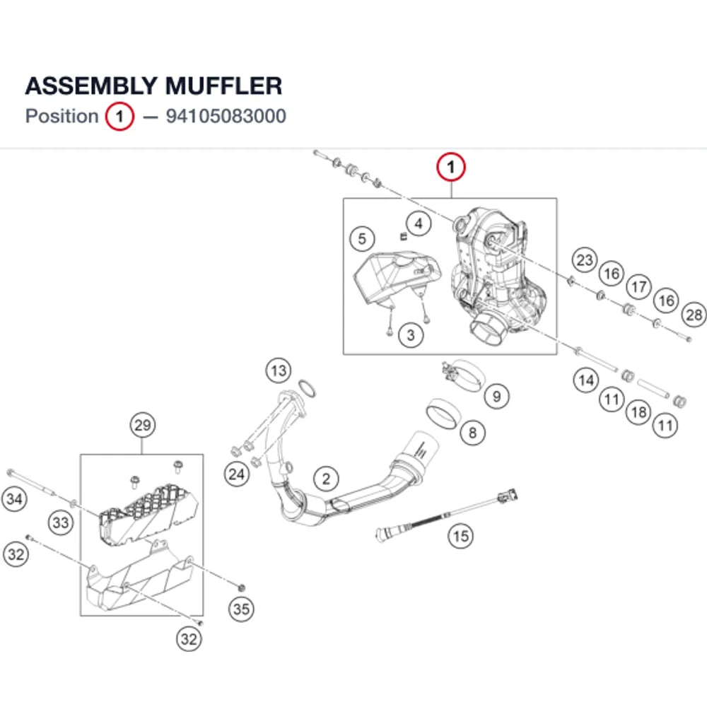 ASSEMBLY MUFFLER