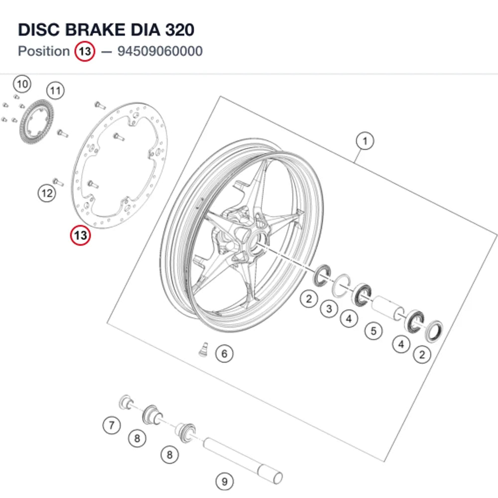 DISC BRAKE DIA 320