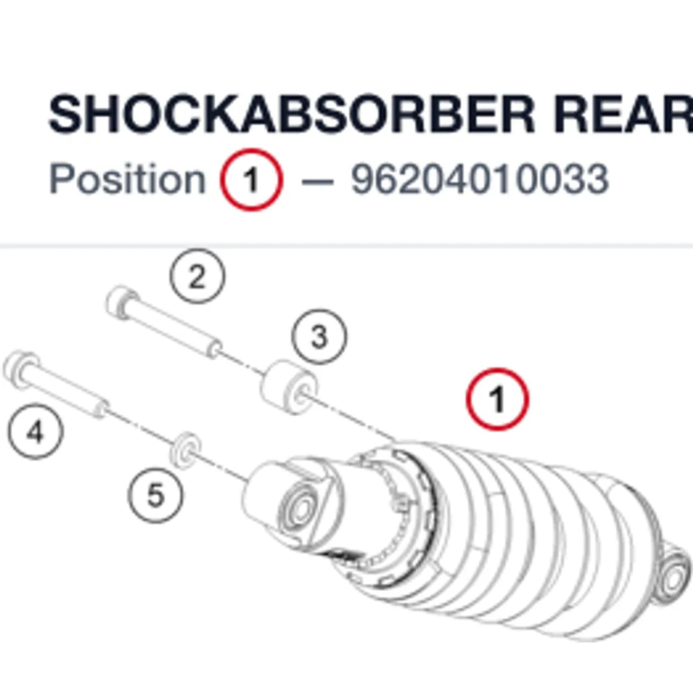 SHOCKABSORBER REAR