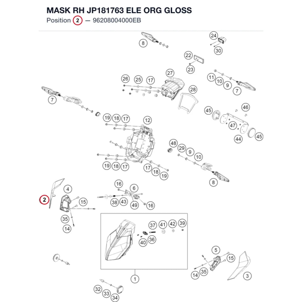 MASK RH JP181763 ELE ORG GLOSS