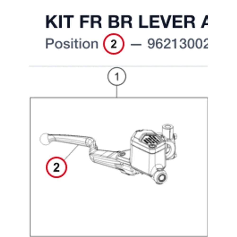 KIT FR BR LEVER ASSLY