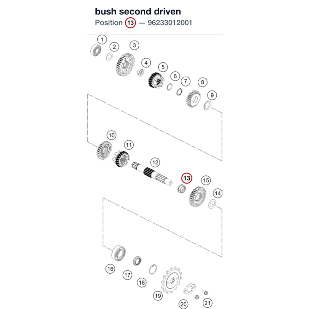 bush second driven