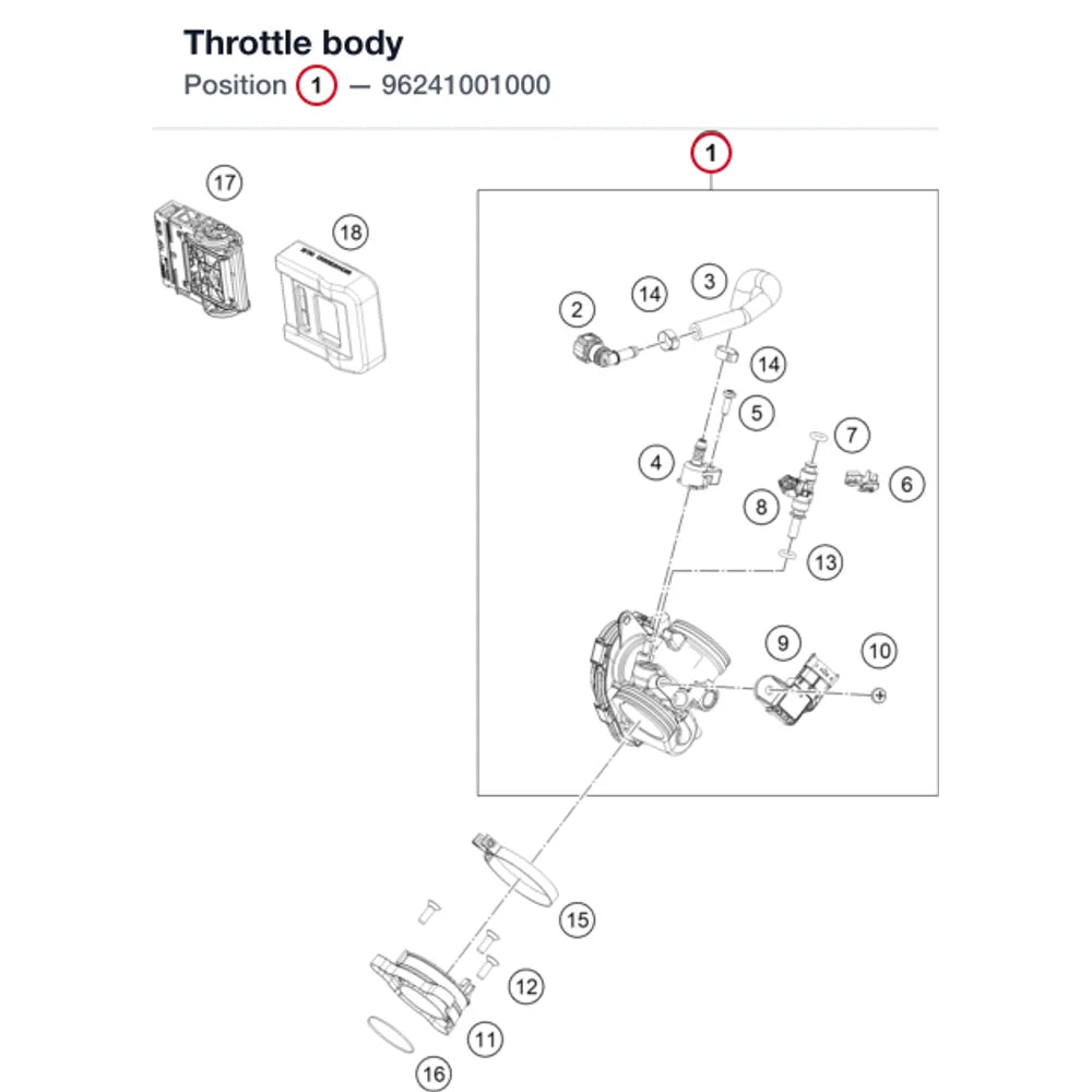 Throttle body