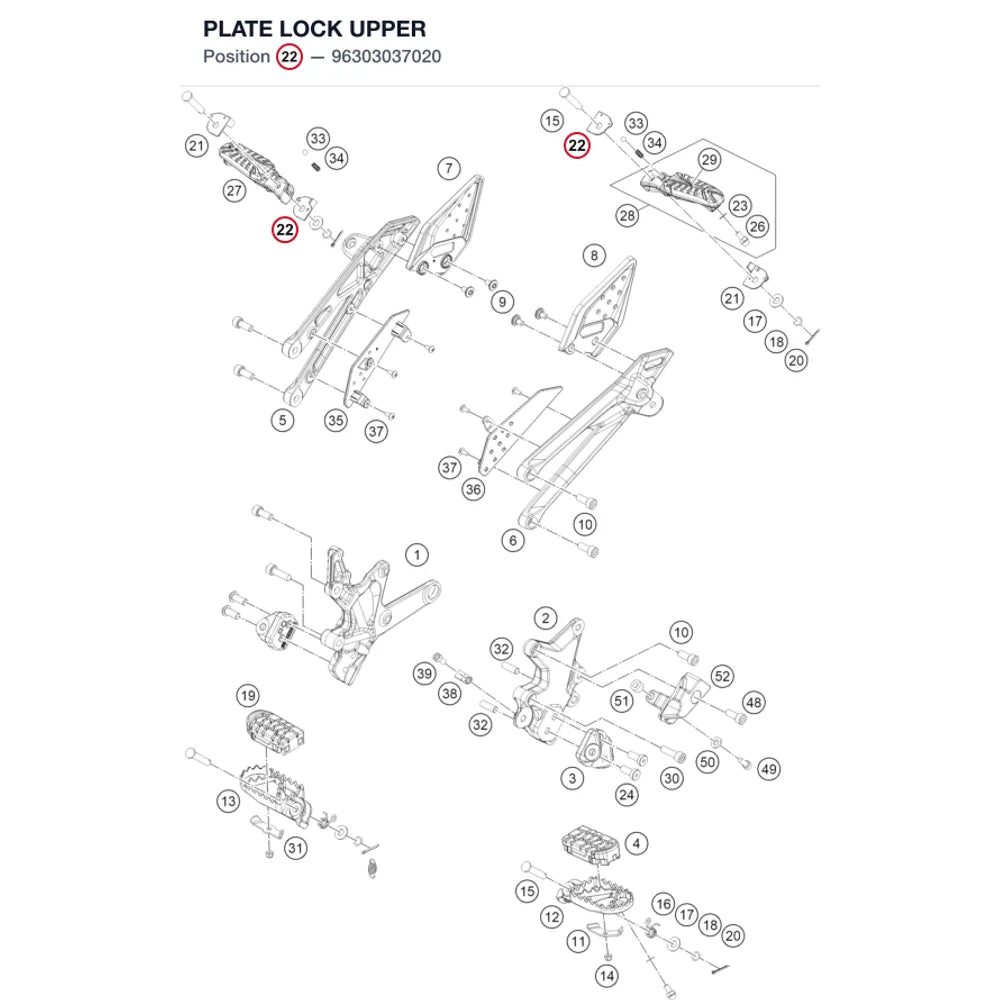 PLATE LOCK UPPER
