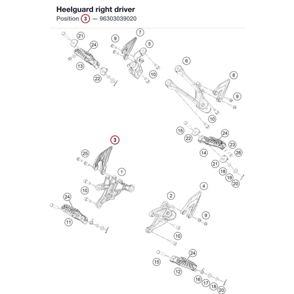 Heelguard right driver