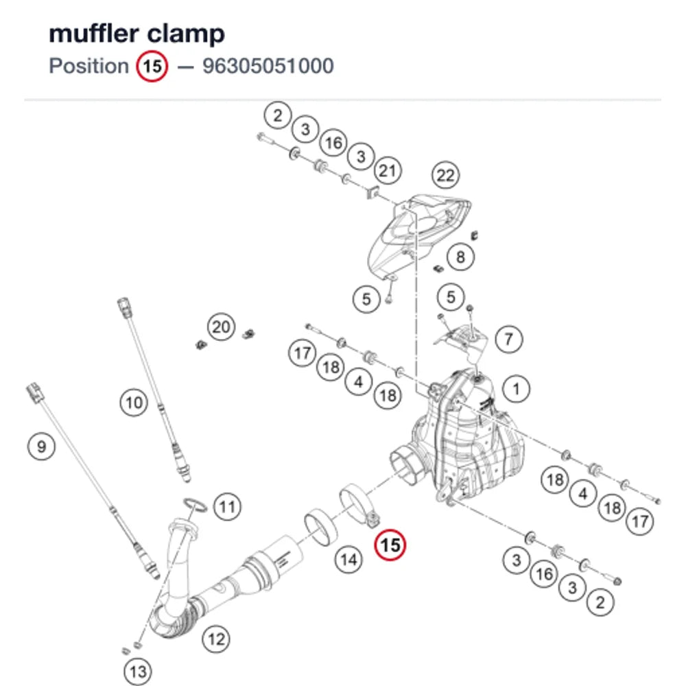 muffler clamp
